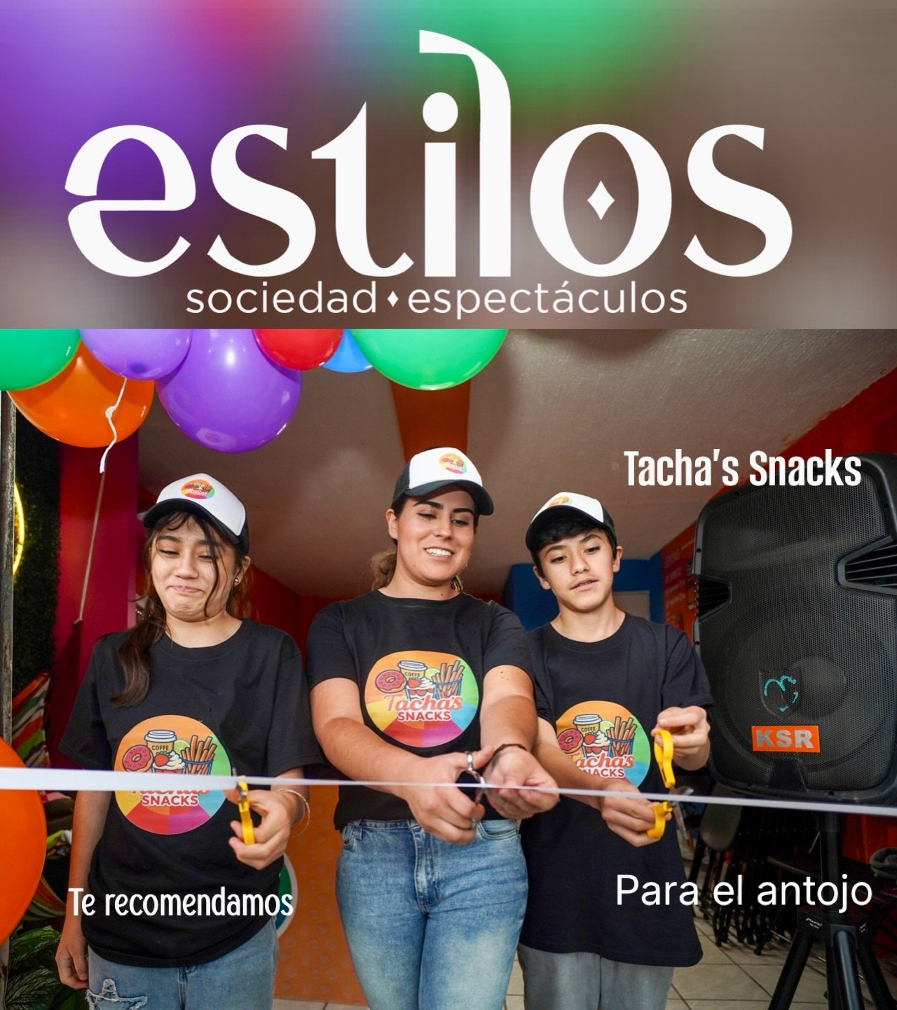 Aixa inaugura Tacha’s Snacks, un paraíso de botanas y postres