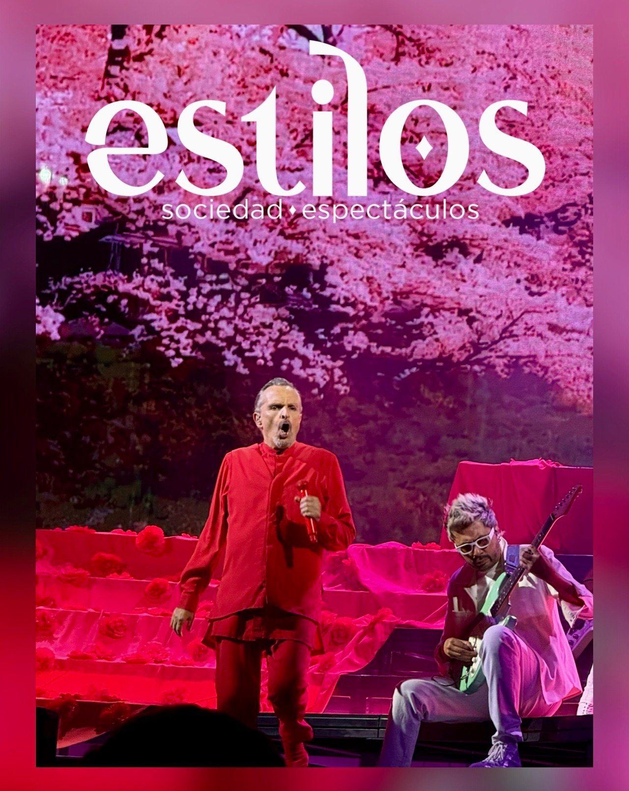 Miguel Bosé conquista Huamantla con un show inolvidable en las tradicionales paellas