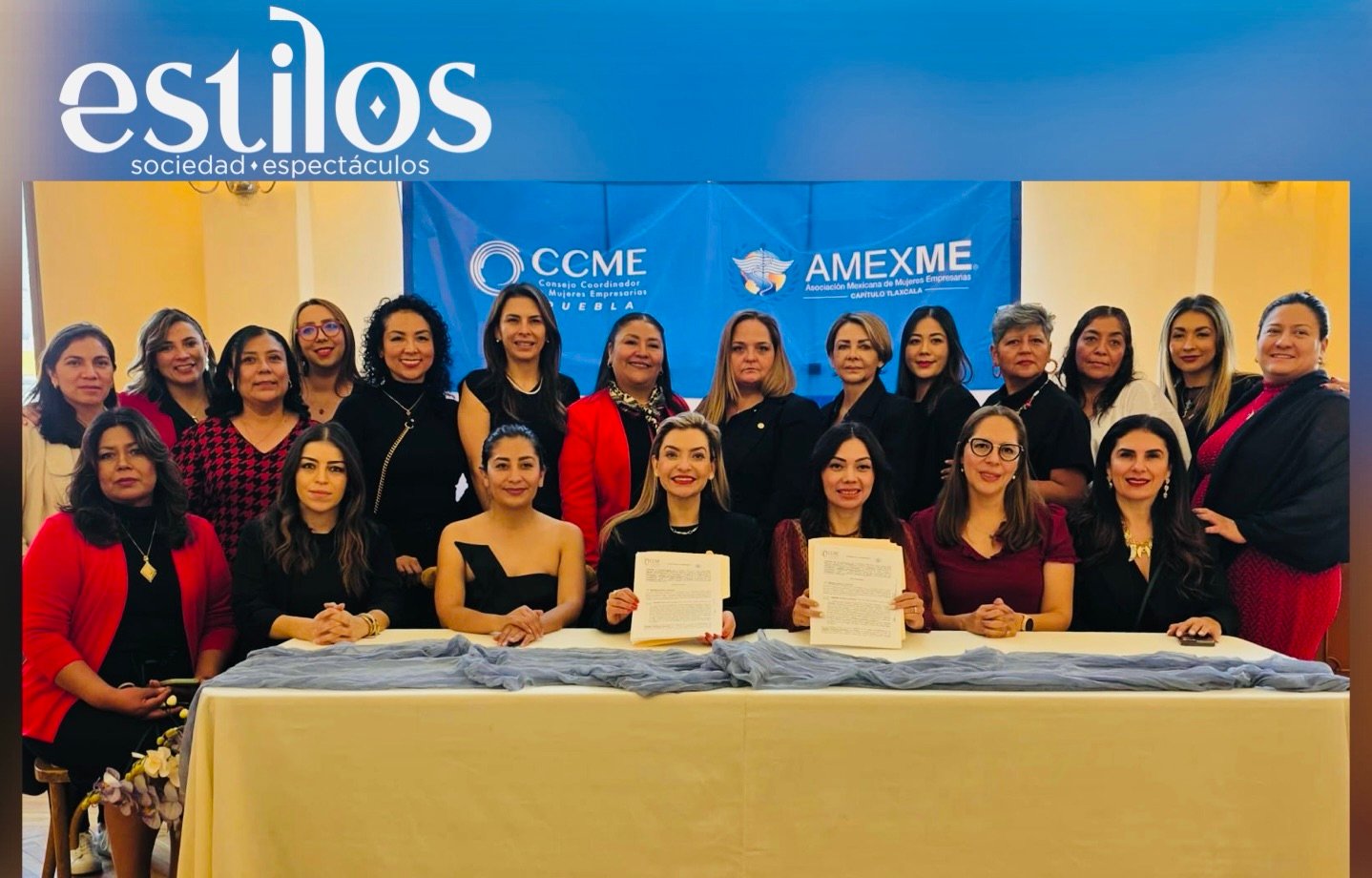 &nbsp;Firma del convenio entre Amexme -Tlaxcala y CCME-Puebla